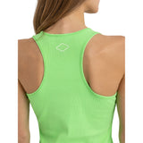 Replay Women's Slim Fit Ribbed Top With Print