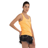 Replay Women's Slim Fit Ribbed Top With Print