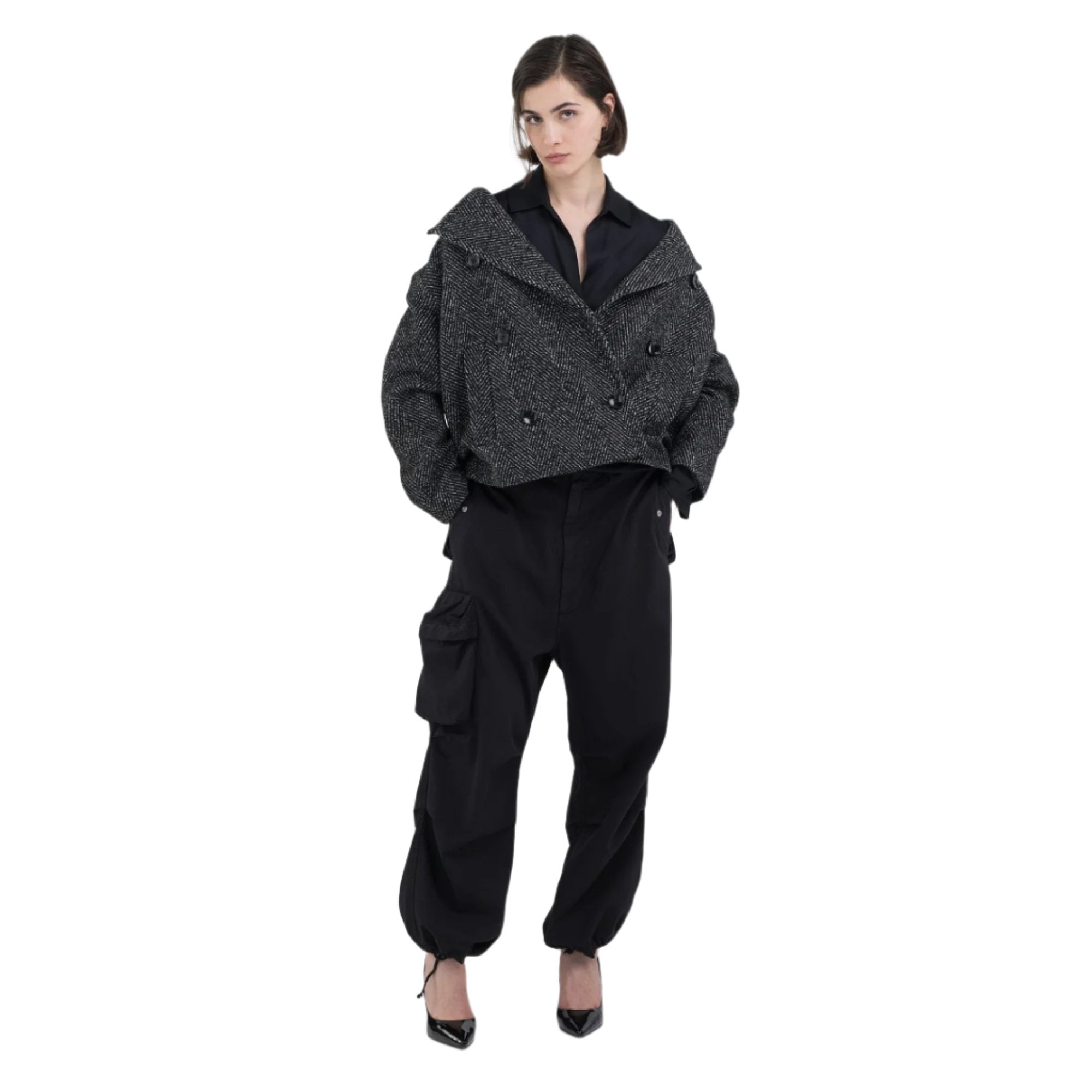 Replay Women's Double-Breasted Wool Jacket | Clothing | GCC | Winter 2024 | Women | Women All Clothing | Women All Clothing Coats & Jackets | Womens | Womens Fashion Replay Women's Double-Breasted Wool Jacket | Clothing | GCC | Winter 2024 | Women | Women All Clothing | Women All Clothing Coats & Jackets | Womens | Womens Fashion