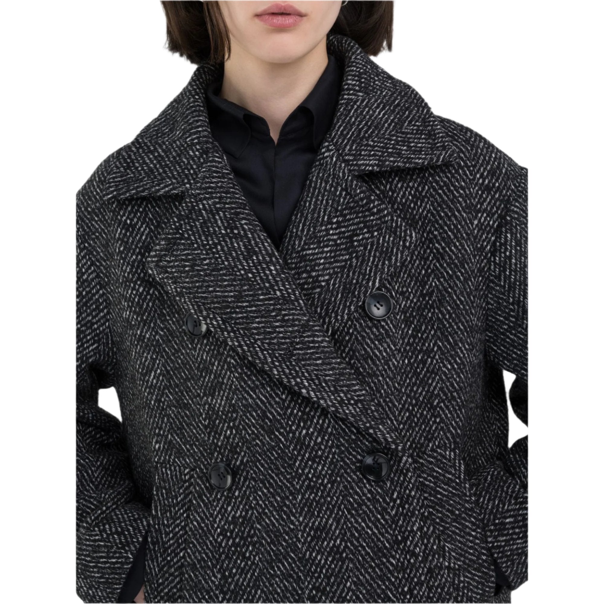 Replay Women's Double-Breasted Wool Jacket | Clothing | GCC | Winter 2024 | Women | Women All Clothing | Women All Clothing Coats & Jackets | Womens | Womens Fashion Replay Women's Double-Breasted Wool Jacket | Clothing | GCC | Winter 2024 | Women | Women All Clothing | Women All Clothing Coats & Jackets | Womens | Womens Fashion