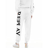 Replay Women's Boy Fit Jogger Trousers with Archive Logo