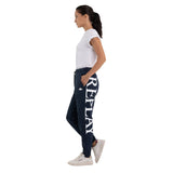 Replay Women's Boy Fit Jogger Trousers with Archive Logo