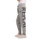 Replay Women's Boy Fit Jogger Trousers with Archive Logo