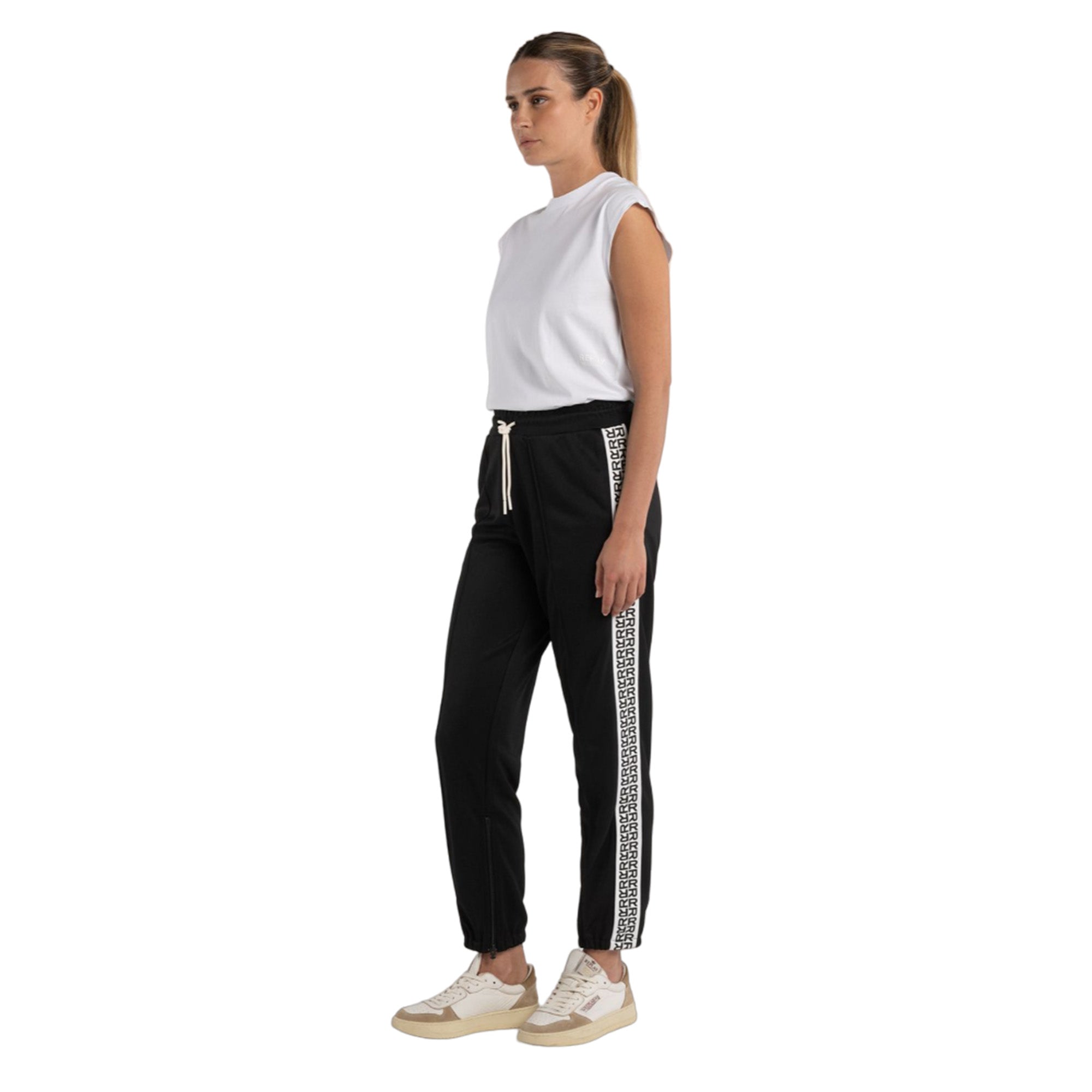Replay Women's Jogger Pant with Zipper | Activewear | Clothing | GCC | Jogging trouser | Jogging Trousers | Women | Women All Clothing | Womens | Womens Fashion Replay Women's Jogger Pant with Zipper | Activewear | Clothing | GCC | Jogging trouser | Jogging Trousers | Women | Women All Clothing | Womens | Womens Fashion