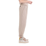 Replay Women's Carrot Tit Linen Trousers