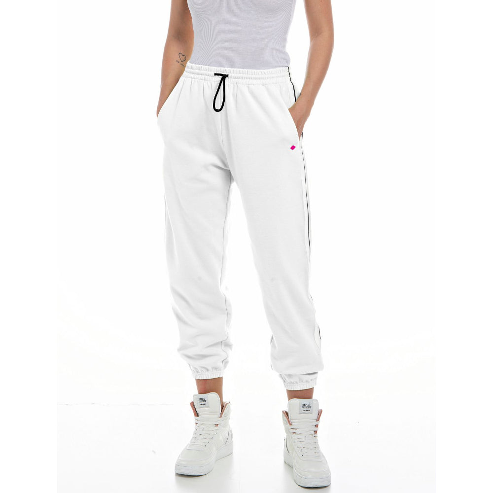 Replay Women's Jogger Trousers with Striped Bands | Activewear | Clothing | GCC | Jogging trouser | Jogging Trousers | Qatar Jersey | Trouser | Women | Women All Clothing | Womens | Womens Fashion Replay Women's Jogger Trousers with Striped Bands | Activewear | Clothing | GCC | Jogging trouser | Jogging Trousers | Qatar Jersey | Trouser | Women | Women All Clothing | Womens | Womens Fashion