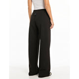 Replay Women's Wide Leg Black Trouser
