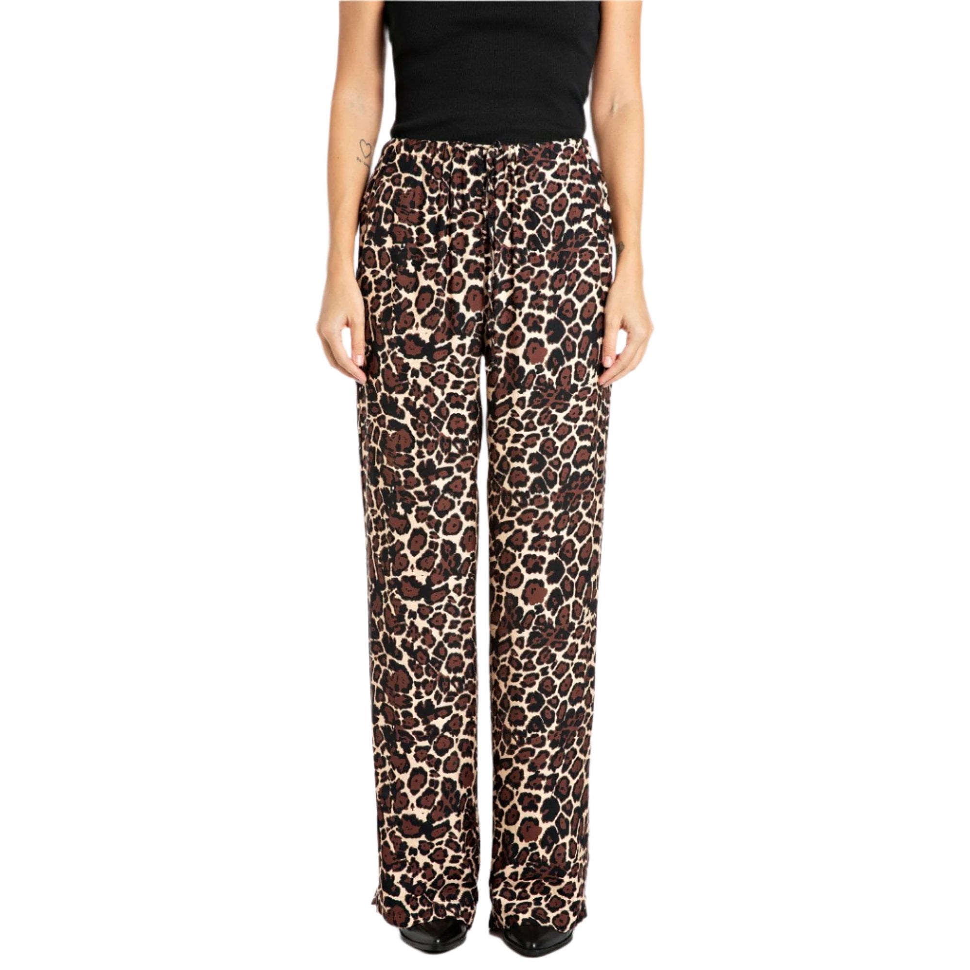 Replay Women's Animal-Print Viscose Chiffon Trouser | Clothing | GCC | Spring Festival | Winter 2024 | Women | Women All Clothing | Women's Pant | Womens | Womens Fashion Replay Women's Animal-Print Viscose Chiffon Trouser | Clothing | GCC | Spring Festival | Winter 2024 | Women | Women All Clothing | Women's Pant | Womens | Womens Fashion
