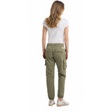Replay Women's Regular Natural Component Pant