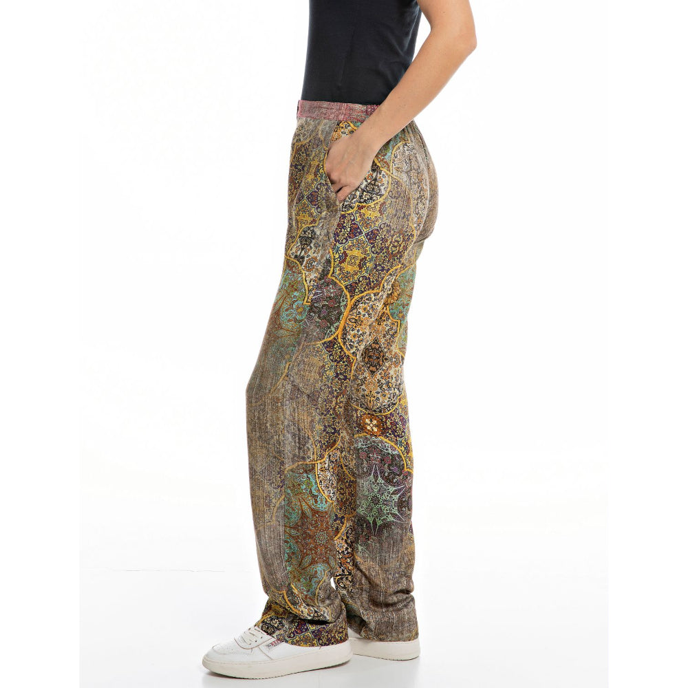 Replay Women's Mix All Over Printed Viscose Pant | GCC | Pant | Women | Women All Clothing | Women All Clothing Trousers | Women Pant | Womens | Womens Fashion Replay Women's Mix All Over Printed Viscose Pant | GCC | Pant | Women | Women All Clothing | Women All Clothing Trousers | Women Pant | Womens | Womens Fashion