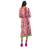 Replay Women's Viscose Shirt-dress with All-over Print
