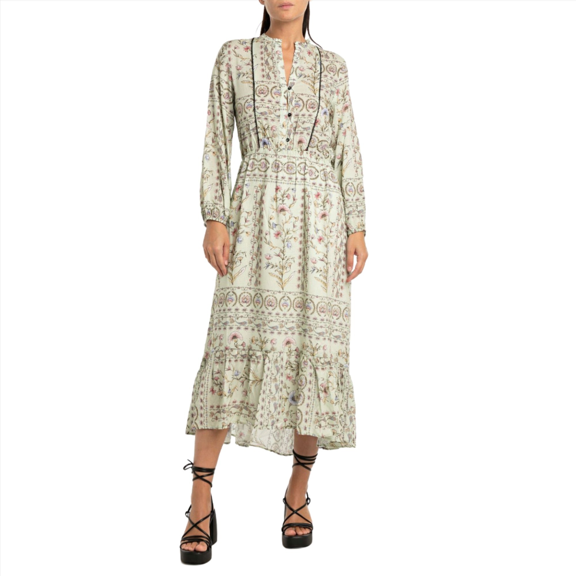 Replay Women's Long Dress with Frill in Viscose Satin | Dress | Dresses | GCC | Women | Women All Clothing | Women All Clothing Dresses | Women Dresses | Womens | Womens Fashion Replay Women's Long Dress with Frill in Viscose Satin | Dress | Dresses | GCC | Women | Women All Clothing | Women All Clothing Dresses | Women Dresses | Womens | Womens Fashion