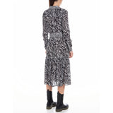 Midi Dress Mix All-over Printed Poly Maro