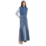 Replay Women's Denim Long Skirt