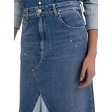 Replay Women's Denim Long Skirt