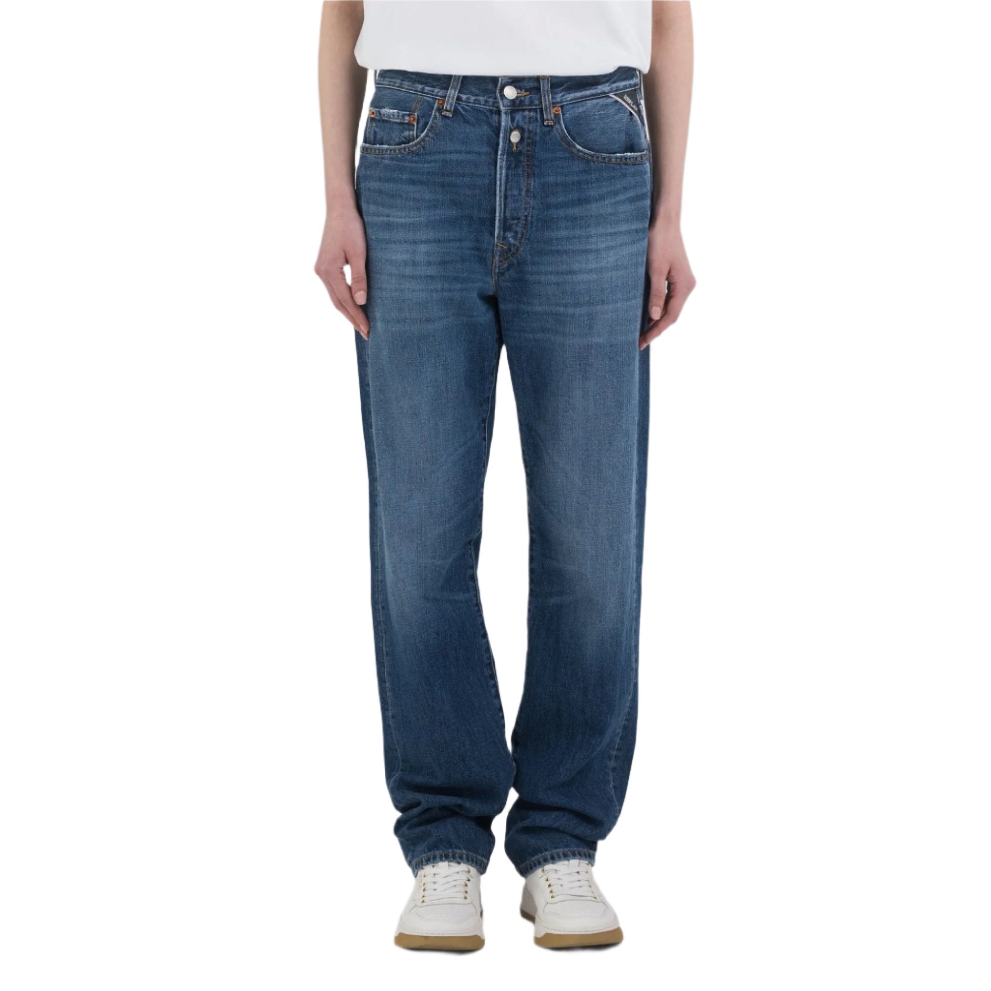 Replay Women's Straight-Fit Jeans | Clothing | GCC | Winter 2024 | Women | Women All Clothing | Women All Clothing Denim | Womens | Womens Fashion Replay Women's Straight-Fit Jeans | Clothing | GCC | Winter 2024 | Women | Women All Clothing | Women All Clothing Denim | Womens | Womens Fashion