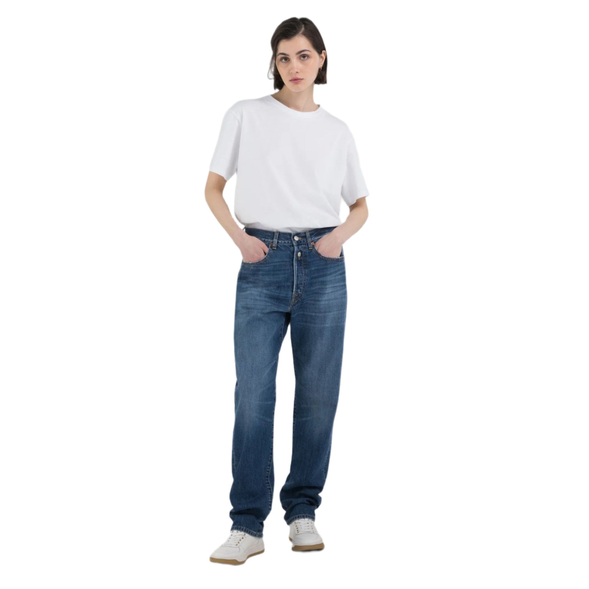 Replay Women's Straight-Fit Jeans | Clothing | GCC | Winter 2024 | Women | Women All Clothing | Women All Clothing Denim | Womens | Womens Fashion Replay Women's Straight-Fit Jeans | Clothing | GCC | Winter 2024 | Women | Women All Clothing | Women All Clothing Denim | Womens | Womens Fashion