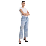 Replay Women's Wide Leg Fit Heveleen Jean
