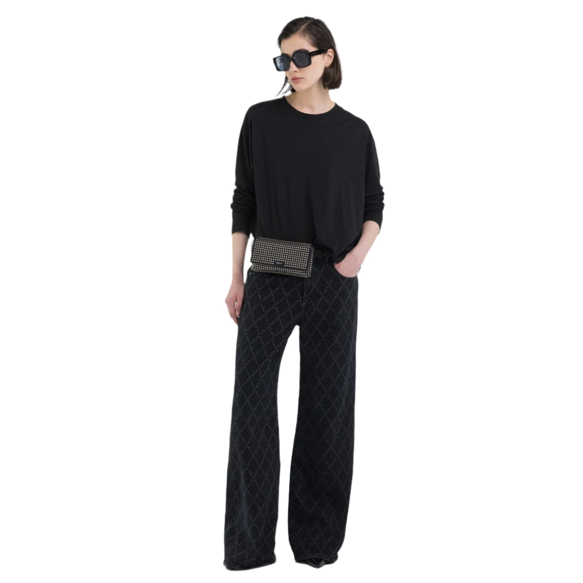 Replay Women's Amelye Wide-Leg Jeans | Clothing | GCC | Winter 2024 | Women | Women All Clothing | Women's Pant | Womens | Womens Fashion Replay Women's Amelye Wide-Leg Jeans | Clothing | GCC | Winter 2024 | Women | Women All Clothing | Women's Pant | Womens | Womens Fashion