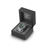 Victorinox Maverick Chrono 43 Men's Green Dial Silver Stainless steel Bracelet Watch