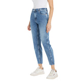 Replay Women's Black Balloon fit Keida Jeans