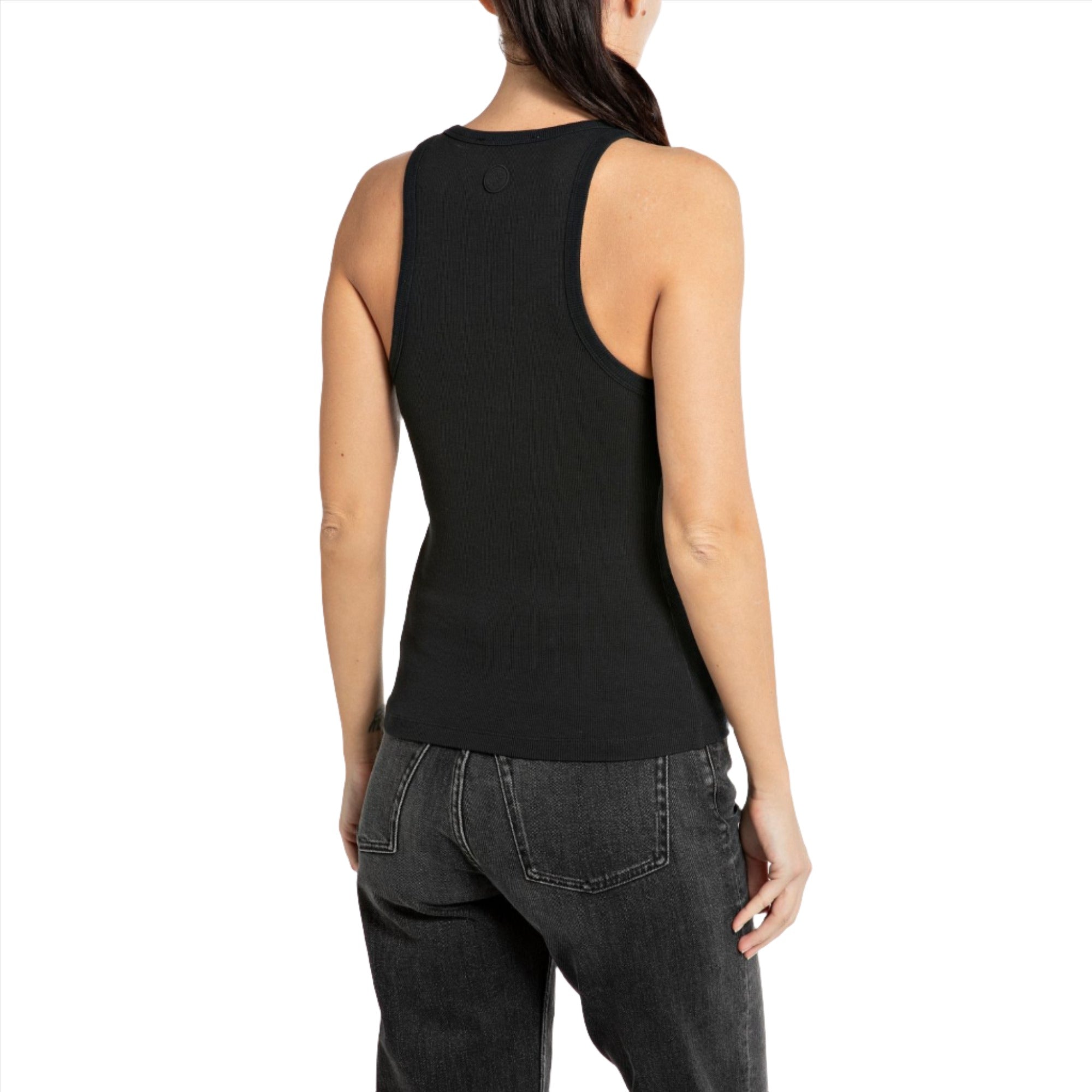 Replay Women's Cotton Rib Top | Clothing | GCC | Women | Women All Clothing | Women All Clothing Tops | Women Top | Womens | Womens Fashion Replay Women's Cotton Rib Top | Clothing | GCC | Women | Women All Clothing | Women All Clothing Tops | Women Top | Womens | Womens Fashion
