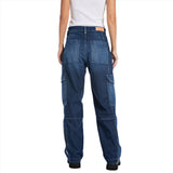 Replay Women's Over Size Dark Indigo Jean