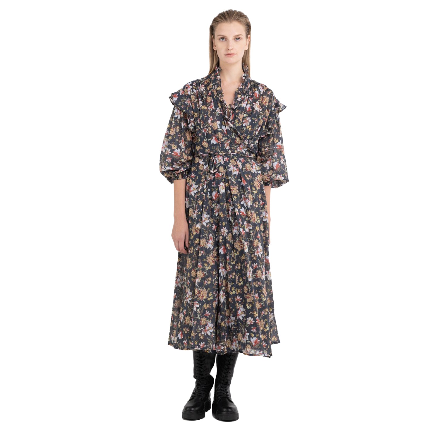 Replay Women's Atelier Floral Dress with Ruffles | Clothing | Dress | Dresses | GCC | Women | Women All Clothing | Women All Clothing Dresses | Women Dresses | Womens | Womens Fashion Replay Women's Atelier Floral Dress with Ruffles | Clothing | Dress | Dresses | GCC | Women | Women All Clothing | Women All Clothing Dresses | Women Dresses | Womens | Womens Fashion