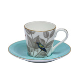 Stecho Fine Bone China 12PCS Coffee Cup & Saucer Set