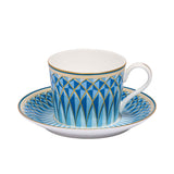 Stechol Fine Bone China 12pcs Tea Cup & Saucer Set