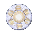 Stechol Fine Bone China 12pcs Tea Cup & Saucer Set