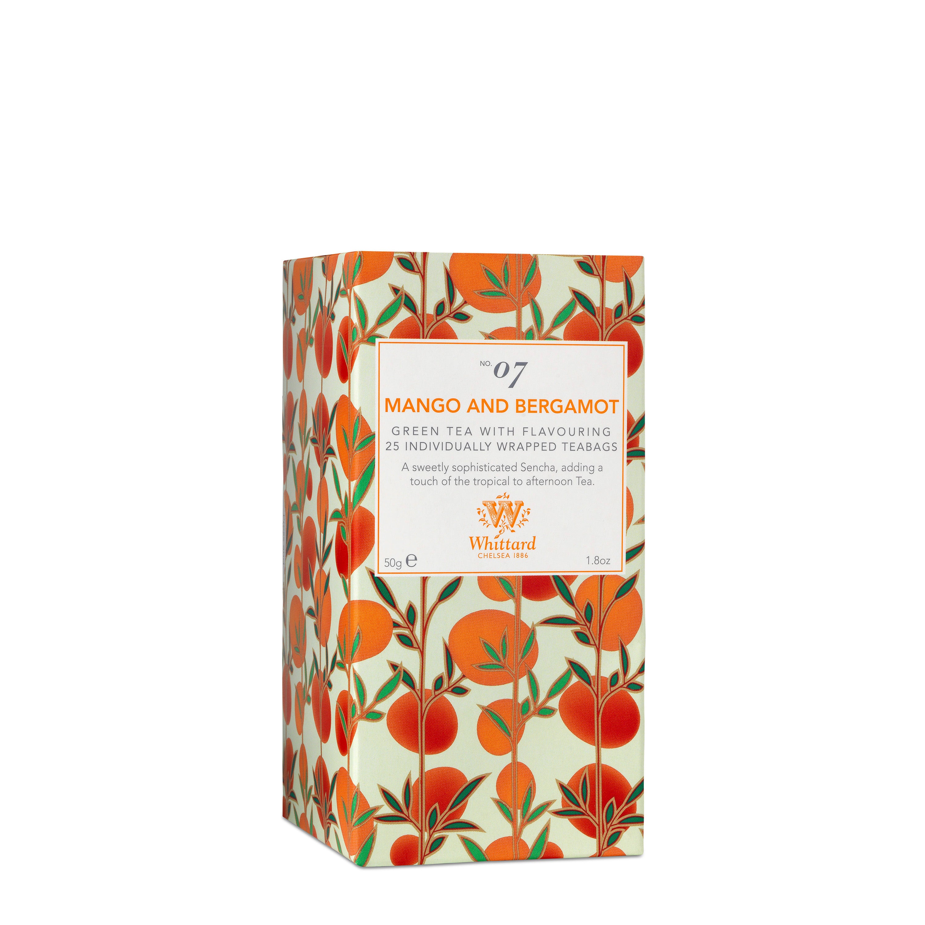 Whittard - Mango & Bergamot 25 T&E Plastic Free | Coffee & Tea | Gourmet | scat: Tea | Tea Whittard - Mango & Bergamot 25 T&E Plastic Free | Coffee & Tea | Gourmet | scat: Tea | Tea