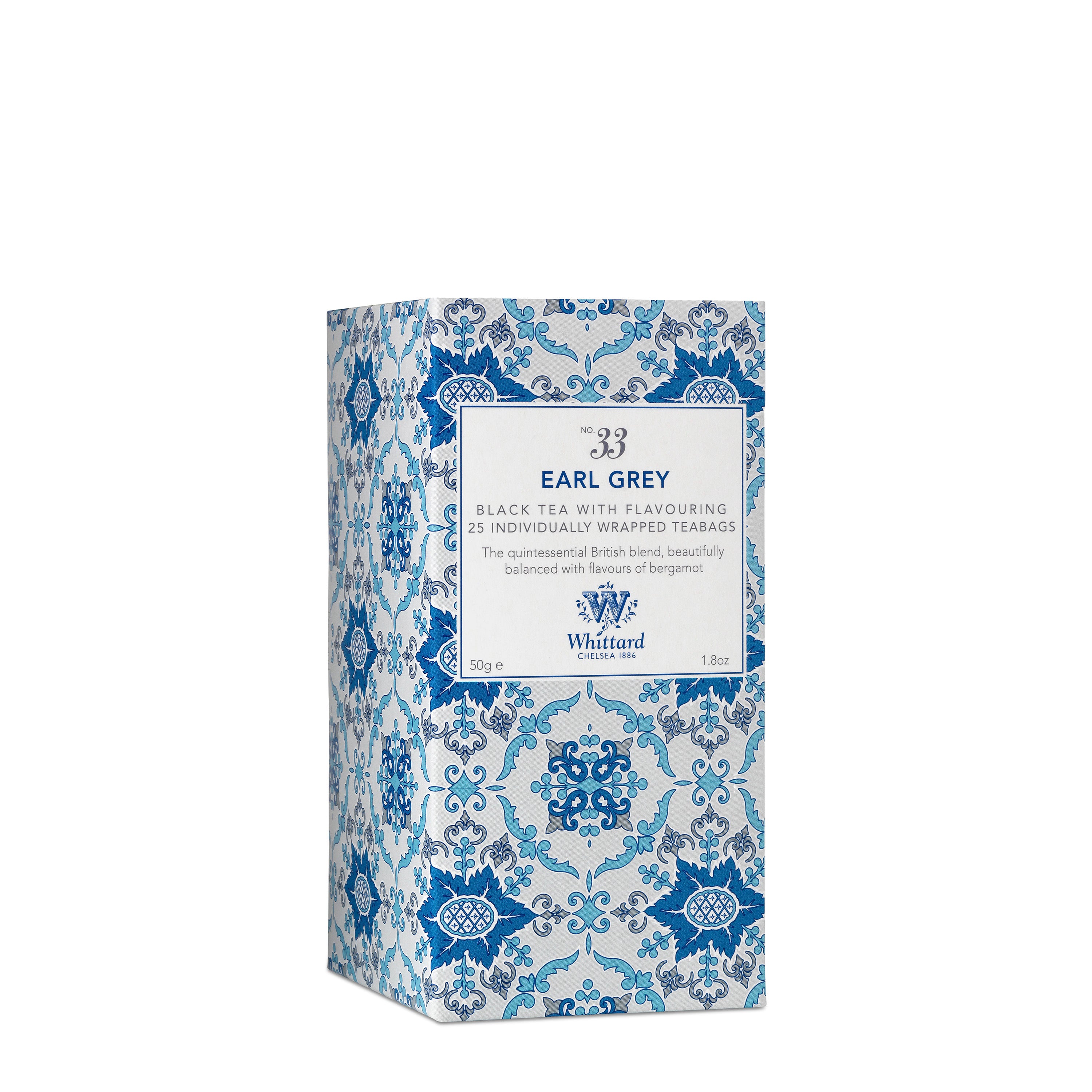 Whittard - Earl Grey 25 T&E Plastic Free | Coffee & Tea | Gourmet | Tea Whittard - Earl Grey 25 T&E Plastic Free | Coffee & Tea | Gourmet | Tea