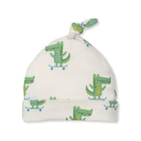 Kissy Kissy Kids New Born Boy's Green Sleepsuit & Hat