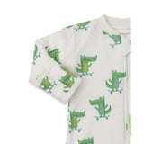 Kissy Kissy Kids New Born Boy's Green Sleepsuit & Hat