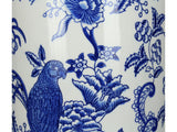 Kersten Jar Porcelain Blue, Size: 20x20x40 Cm