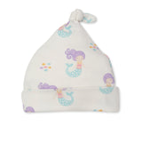 Kissy Kissy Kids New Born Girl's Multicolor Sleepsuit & Hat