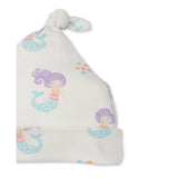 Kissy Kissy Kids New Born Girl's Multicolor Sleepsuit & Hat