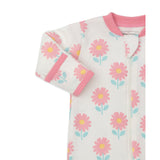Kissy Kissy Kids New Born Girl's Multicolor Sleepsuit & Hat