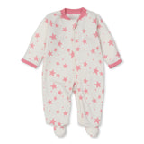 Kissy Kissy Kids New Born Girl's Pink Sleepsuit & Hat