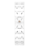 Gc Prime Chic Ladies Large Size Ceramic Watch
