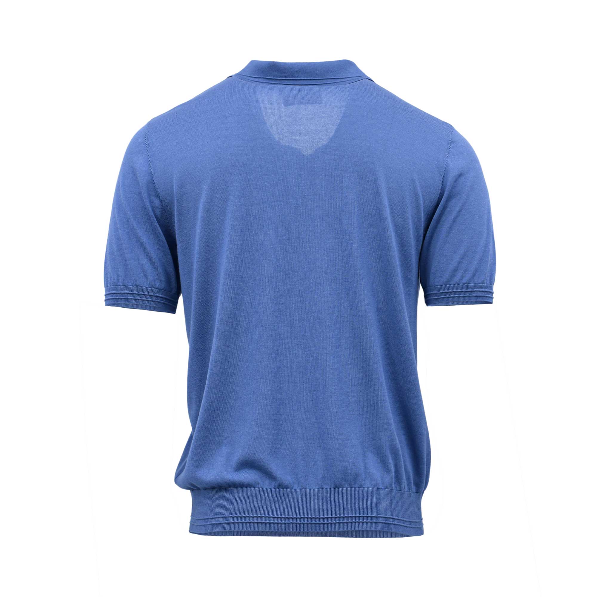 Pal Zileri Men's Knitted Polo Shirt in Blue | All Clothing | GCC | Men | Men's Polo Shirt | Mens | Polo T-shirt Pal Zileri Men's Knitted Polo Shirt in Blue | All Clothing | GCC | Men | Men's Polo Shirt | Mens | Polo T-shirt