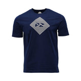 Pal Zileri Men's Navy T-Shirt with Geometric Logo