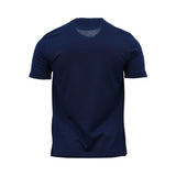 Pal Zileri Men's Navy T-Shirt with Geometric Logo