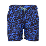 Pal Zileri Men's Blue Floral Swim Shorts