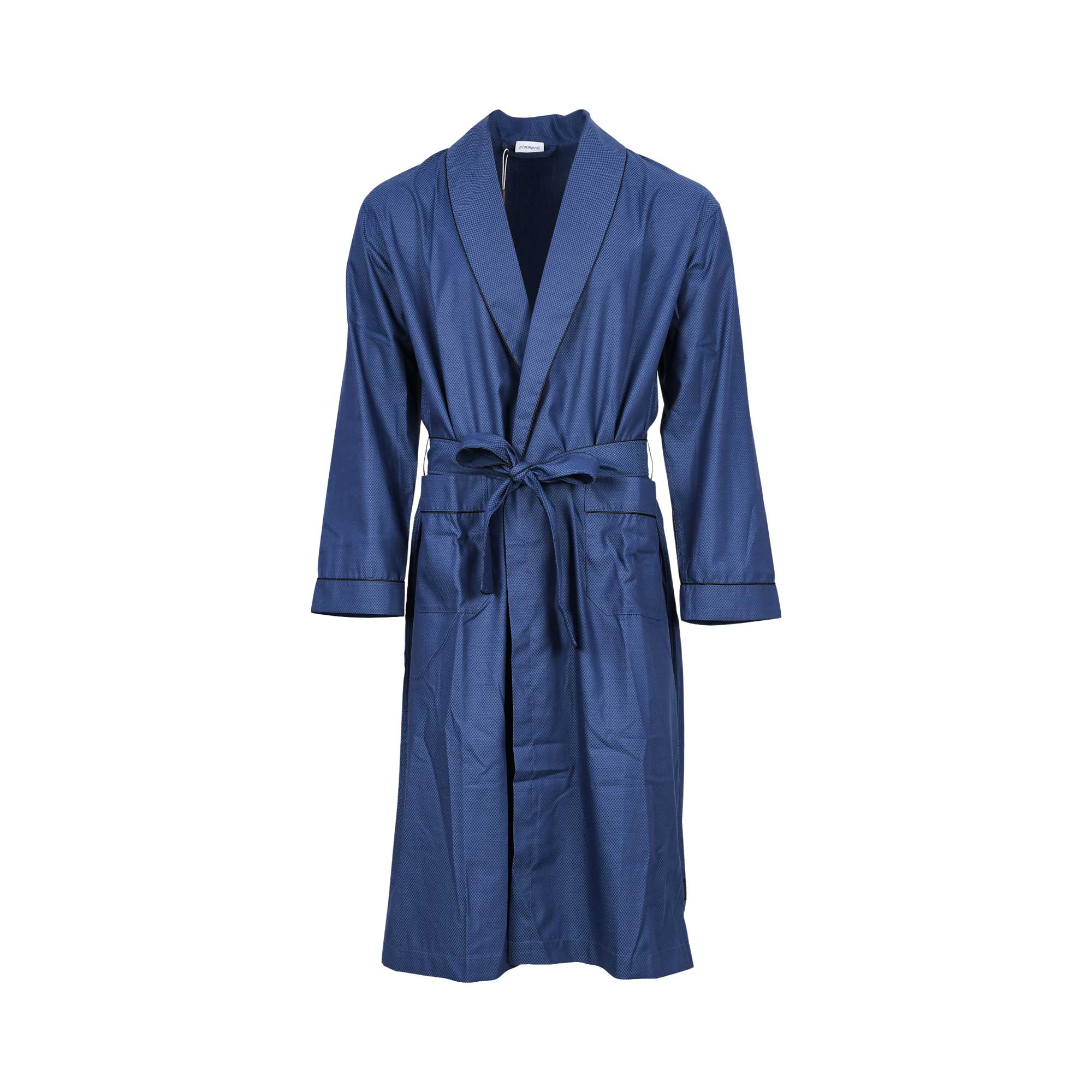 Zimmerli Men's Dark Blue Robe | All Clothing | GCC | Loungewear | Men | Mens | Mens Fashion Zimmerli Men's Dark Blue Robe | All Clothing | GCC | Loungewear | Men | Mens | Mens Fashion