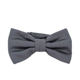 Zilli Men's Grey Bow Tie,  One Size