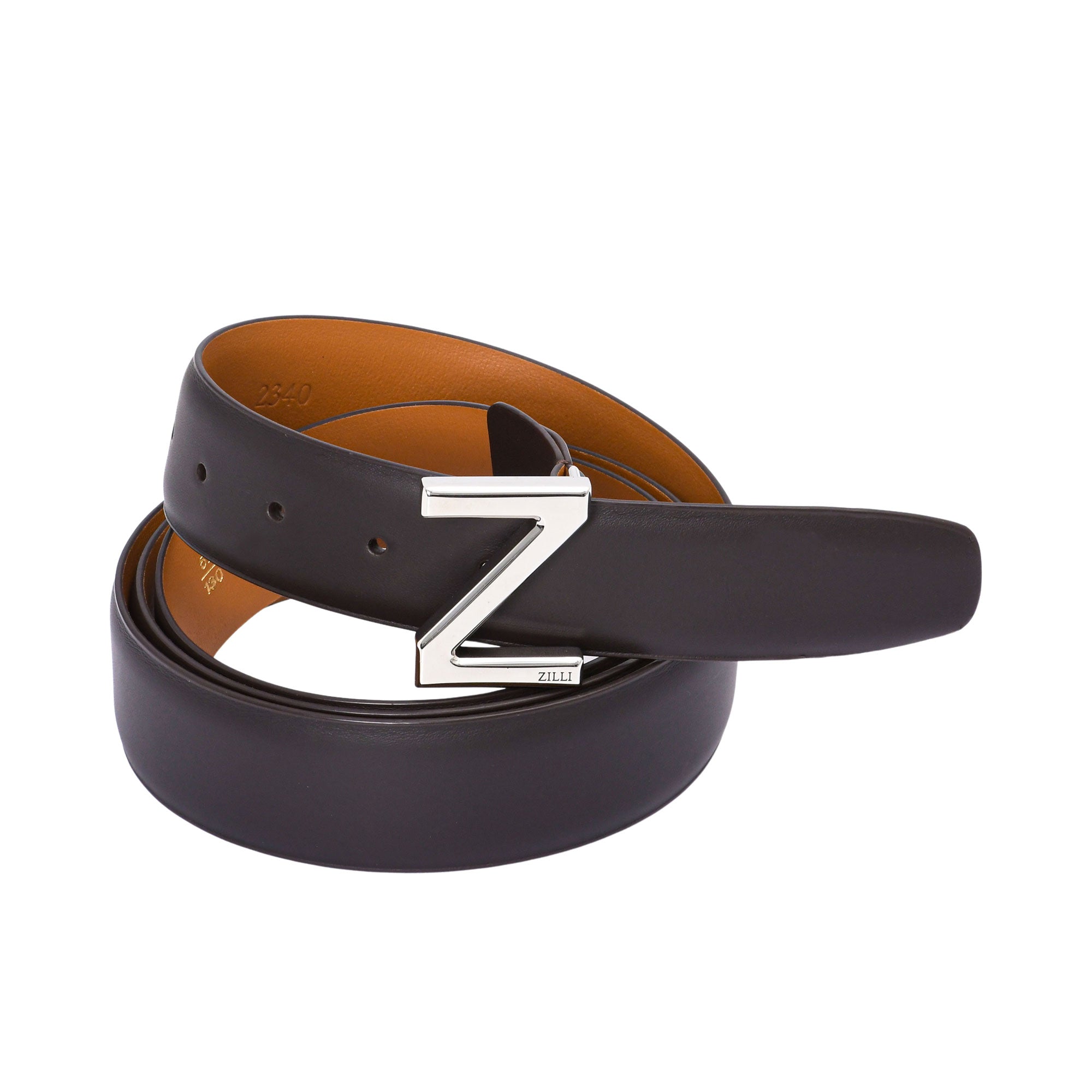 Zilli Men's Leather Belt with Signature Buckle | All Accessories | Belts | GCC | Men | Mens | Mens Fashion Zilli Men's Leather Belt with Signature Buckle | All Accessories | Belts | GCC | Men | Mens | Mens Fashion