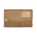 Zilli Men's Camel Cashmere Scarf with Fringe