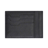 Zilli Men's Black Leather Card Holder